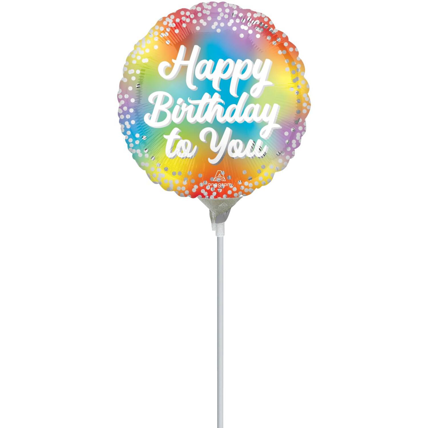 Foil Balloon - Mini - "Happy Birthday to You" - 23 cm